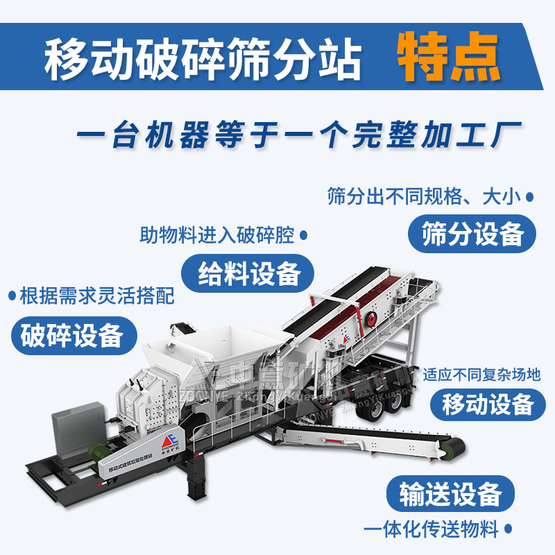 建筑垃圾破碎篩分站特點