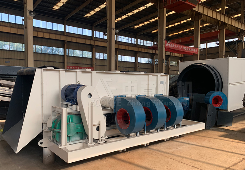 泥石分離機(jī)車(chē)間實(shí)拍