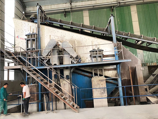 陜西反擊破碎機石料大型固定生產線破碎石料