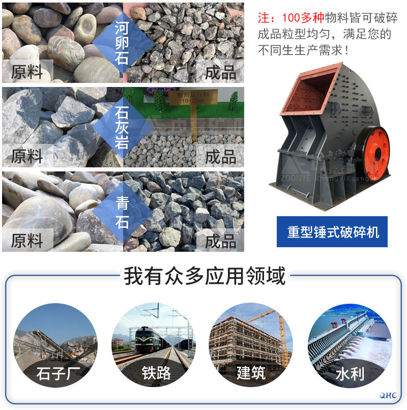 重型錘破適用范圍