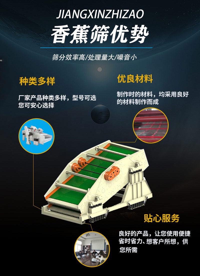 香蕉篩優(yōu)勢(shì)