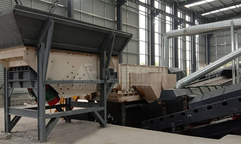 江蘇遠康建筑垃圾處理現場 江蘇遠康建筑垃圾處理現場