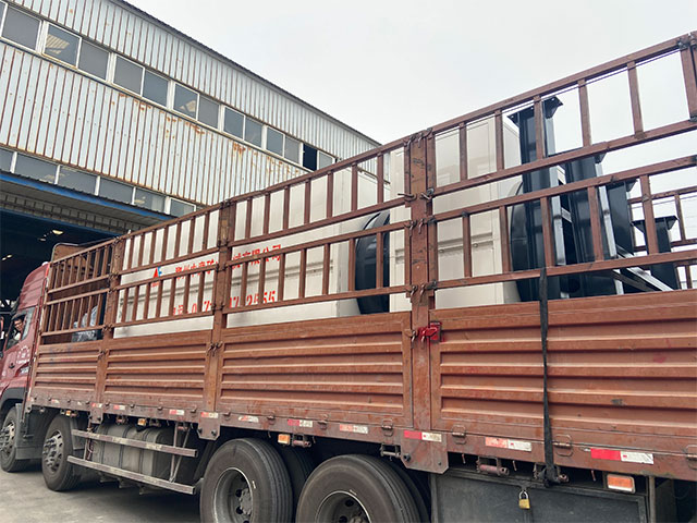 中意GTS1548滾筒篩發貨 助力武漢裝修垃圾處理