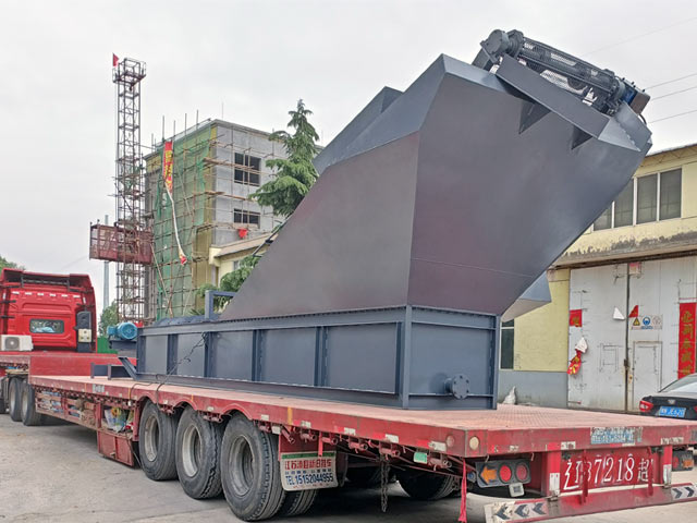 發(fā)往天津！中意裝修垃圾輕物質(zhì)水浮選機(jī)啟程