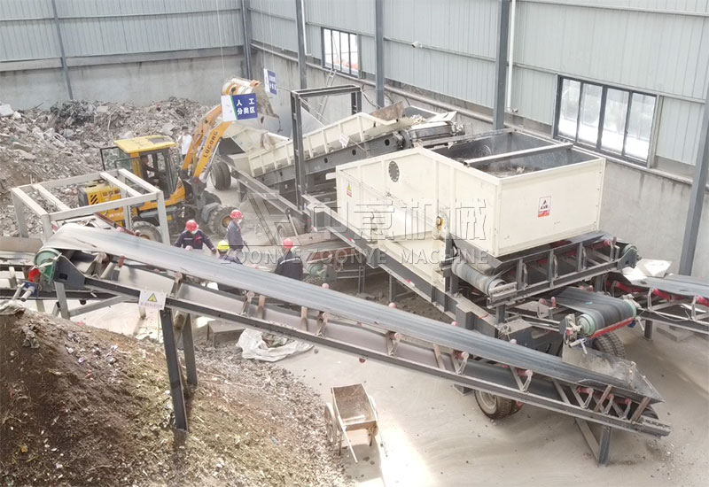 浙江溫州平陽建筑裝修垃圾處理生產線 浙江溫州平陽建筑裝修垃圾處理生產線