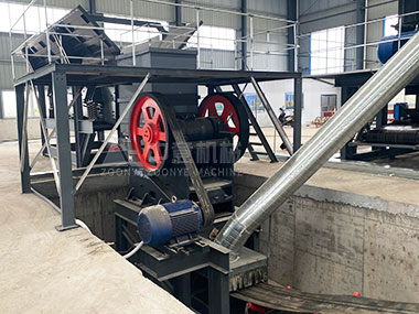 時處理60方建筑垃圾磚機設備多少錢