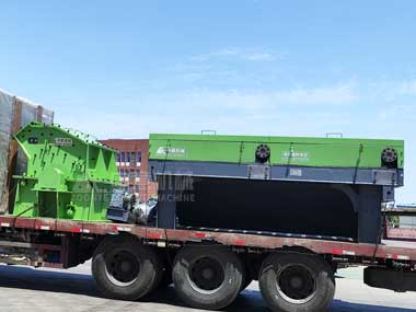 【中意機械】建筑裝修垃圾處理設備發貨，助力客戶高效生產