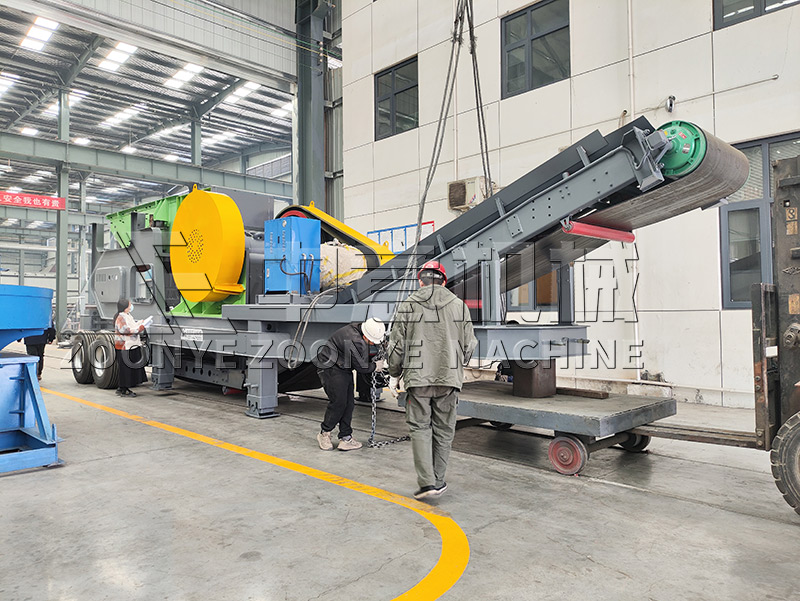 移動破碎站發貨