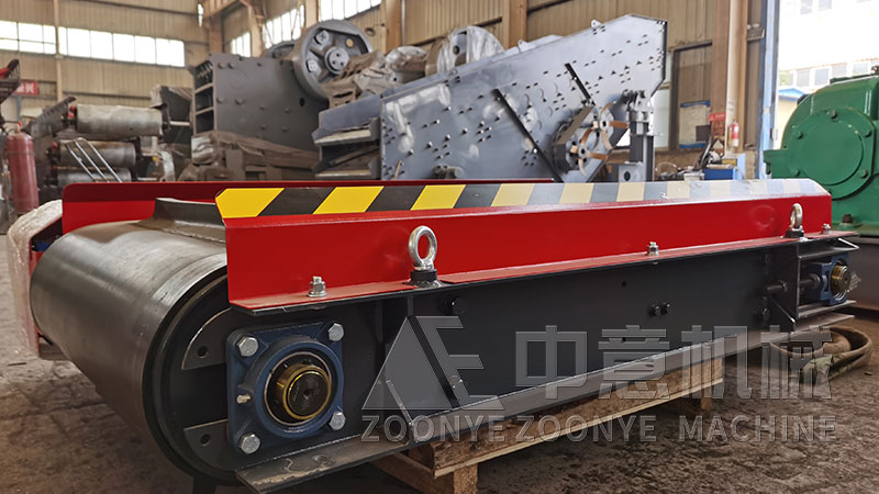 庫存垃圾處理站除鐵器實(shí)地工廠圖片