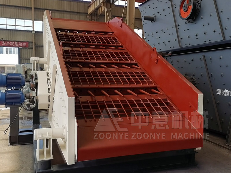 堆埋垃圾分揀系統(tǒng)棒條篩實地工廠圖片