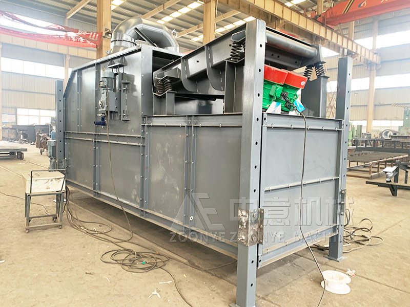 建筑渣土機械分選機風選機實地工廠圖片