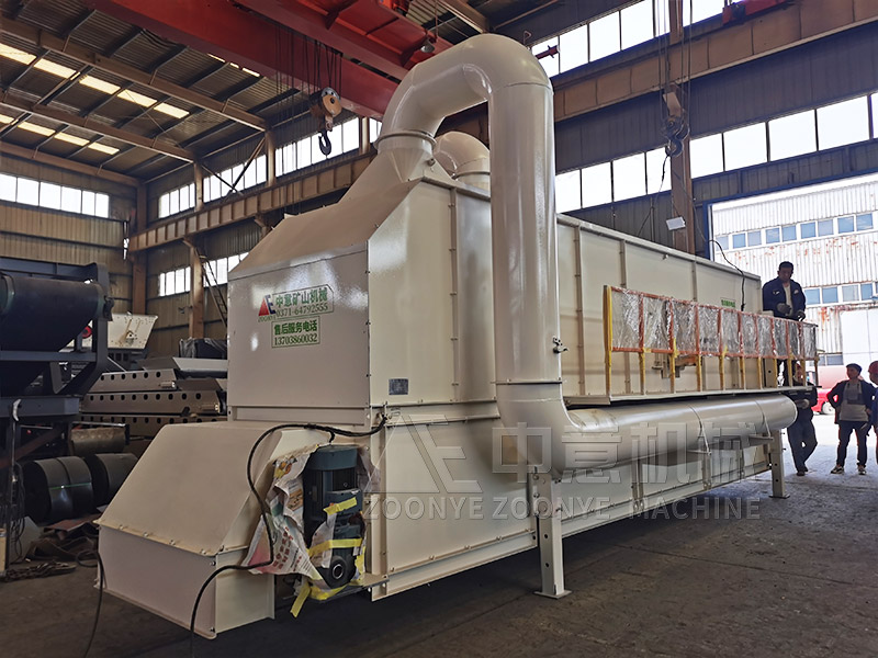 堆埋垃圾分揀系統(tǒng)風(fēng)選機實地工廠圖片