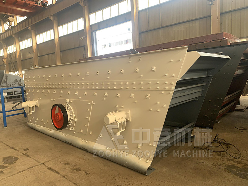 建筑渣土機械分選機振動篩實地工廠圖片